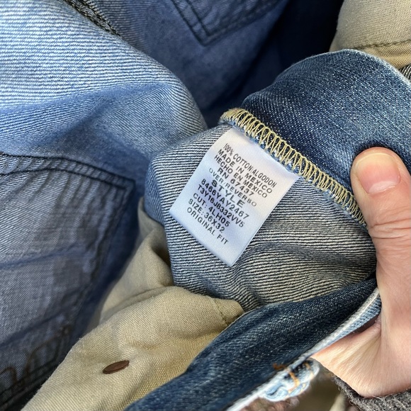 Ralph Lauren Men’s Original Fit Jeans Sz 36 X 32 - Picture 3 of 15